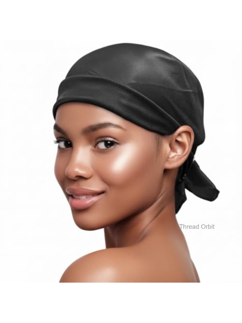 Satin Wrap Head Scarf for Sleeping Breathable Protective Hair Wrap